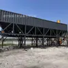 Silo de cemento horizontal de 30 toneladas para cenizas volantes y polvo mineral, almacenamiento sellado, baja altura, huella pequeña, se puede transportar como un todo