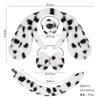 Venda Quente Transfronteiriça Amazon Halloween Tiara Infantil Orelhas de Cachorro Dálmata Fofa de Pelúcia Engraçada Adereço de Cabeça de Cachorro