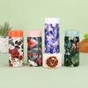 Taza para Pantalones con Bolsillo de Solapa de Acero Inoxidable 304 Estampada Nueva, Taza Práctica de Aspecto Elegante, Mini Termo de Doble Capa al Vacío Retro