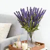 Ramas de Espuma Artificial de Lavanda Multicolor Decoraciones para el Hogar Arreglo de Mesa Accesorios para Fotografía de Bodas Transfronterizo con Hojas