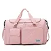 Nova Bolsa de Viagem Transfronteiriça, Grande Capacidade, Bolsa de Ginástica Leve, Bolsa de Armazenamento com Separação Seca e Úmida com Compartimento para Sapatos, Bolsa de Ombro
