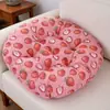 Nova almofada redonda estilo algodão-linho, tapete de meditação estilo japonês, almofada para bay window, almofada de cadeira, cross-border temu, xiyin, aliexpress