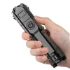 Lanterna Recarregável Nova Portátil Longa Duração Emergência Acampamento ao Ar Livre Foco de Longo Alcance Lanterna Forte Arma Laser