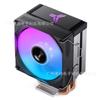 Qiao Sibo CR1300 EVO Cooler para CPU de computador de mesa com ventoinha de 9cm AM5/1700 controle de temperatura ventoinha silenciosa