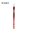 Empujador de Cutículas de Acero Inoxidable Coreano para Eliminar Piel Muerta, Cuchillo para Cutículas para Bordes de Uñas, Removedor de Cutículas para Manicura Profunda en Forma de V