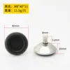 Pads Ajustables para Pies de Muebles, Pads de Pies con Tornillo M10M8M6 Engrosados Antideslizantes y Resistentes al Desgaste, Pads para Pies de Mesas y Sillas, Varias Especificaciones