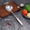 Um conjunto de espátula de aço inoxidável para atacado, colher de sopa, coador, utensílios de cozinha domésticos, pá colher resistente a altas temperaturas anti-escaldante, conjunto de utensílios de cozinha