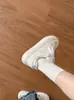 Zapatillas de entrenamiento alemanas para mujer, nueva colección otoño 2026, zapatillas blancas estilo coreano, diseño versátil y único, mocasines bordados casuales, zapatillas de skate para mujer