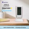Relógio eletrônico luminoso digital temperatura versão preguiçoso alarme de longo tempo casa decoração de cabeceira despertador relógio eletrônico