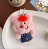Pelúcia Cartoon Pacha Dog Pingente Boneco Porquinho Fofo Chaveiro Boneco Pingente Pequeno Presente Atacado