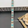 Accesorios de Ropa Estilo Étnico, Encaje Pequeño Bordado Floral, Accesorios de Decoración DIY, Materiales para Prendas, Cintas Listas para Usar