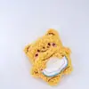 Urso de Desenho Fofo Pelúcia Corda de Cabelo Grampo de Cabelo Menina Versátil Elástico Alto Rabo de Cavalo Corda para Cabeça Doce Clipe para Franja