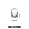 Dispensador de Vino Comercial, Juego de Copas de Vino Blanco, Copa de Vino Pequeña, Vaso de Una Copa, Copa de Vino para Hotel de 0.1 kg con Vaso Medidor para Licores