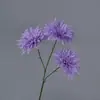 Venda Direta de Fábrica Crisântemo Artificial de Casamento Material de Flor Artificial Flor de Seda Decoração de Janela Teto de Salão de Casamento Arranjo de Flores para Guia de Estrada