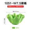 Vajilla de Melamina Imitación Porcelana Plástico Cuencos Inclinados Pequeños Olla Caliente Restaurante Cuencos para Verduras Coloridos Buffet Cuencos para Condimentos Engrosados