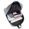 Bolsa de Computador Executiva transversal cor sólida com LOGO estampado mochila casual nova de grande capacidade mochila de viagem masculina