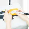 Venta Directa de Fábrica Etiqueta de Equipaje de Silicona de un Solo Color Etiqueta de Maleta Bolsa de Maleta Etiqueta de Silicona Etiqueta de Nombre de Silicona Etiqueta de Envío de Silicona