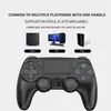 El mando de juego p47 del fabricante es compatible con ordenadores PC, cuenta con giroscopio de seis ejes, doble vibración, detección de movimiento, Bluetooth inalámbrico y luces deslumbrantes de PS4