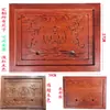 Mesa de centro para uso doméstico con incrustaciones de palisandro y wengué, accesorios de bandeja de acero inoxidable estilo chino, juego completo de platos de drenaje, hecho a medida