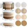 Juego al por mayor de fábrica Posavasos Set Amazon Portavasos Almohadilla aislante del calor Posavasos para tazas