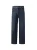 Ropa de Hombre Feng She / 2026 Otoño Invierno Nuevos Jeans para Hombre Sueltos Rectos Estilo Americano High Street 7s Gruesos Suaves Pantalones de Pierna Ancha