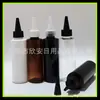 Botella PET de boca de aguja de 120 ml botella de tapa de aguja para aceite esencial botella de boca de aguja para inyección de agua botella de tapa de aguja para medicina líquida de 120 ml botella para pintura con arena