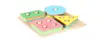 Materiales Montessori para Educación Temprana Juego Geométrico Columna Bloques de Construcción Educativos para Bebés Juguetes de Ensamblaje para Bebés Juego de Figuras de Emparejamiento Regalo de Verano