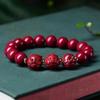 Pulseira do zodíaco de alta concentração de cinábrio doze signos três em um pulseira para meninos e meninas presente para estudante boi Tigre Dragão Serpente atacado