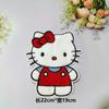 Venta al por mayor de pegatinas de tela con diseño de gato KT, bordado de toallas, accesorios decorativos, parches adhesivos, bricolaje.