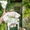 Peluche de Conejo de Orejas Caídas Llavero Colgante Muñeca Pareja de Conejos Decoración de Mochila Regalo de Cumpleaños Máquina de Garra
