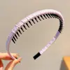 Faixa de cabeça Maillard estilo Chanel com coroa alta para mulheres, estilo retrô sofisticado, adequada para uso diário, acessório de elástico de cabelo que afina o rosto