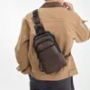 Nueva bolsa de pecho multifuncional de gran capacidad para hombre 2026, adecuada para el trabajo diario, resistente al agua y diseñada para llevar cruzada sobre el cuerpo