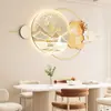Nueva Pintura Decorativa de Osos Cibernéticos para Restaurante Mesa de Comedor Mural de Pared para Comedor Pintura Colgante de Pared con Fondo de Piedra y Arena de Correr