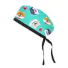 Aliexpress Gorro Cirúrgico de Algodão Ajustável Turbante Feminino Gorro para Dentista Clínica Odontológica Estampa de Desenho Animado Masculino