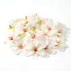 Mini Flores Artificiais, Flores Pequenas de Seis Folhas, Flores Artificiais, Acessórios Artesanais DIY, Embalagem para Caixa de Presente, Materiais Florais, Decorações de Flores Pequenas