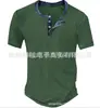 2023 estación independiente de comercio exterior talla europea verano camiseta combinación de colores cuello de botón manga corta ciclismo senderismo top casual hombre T
