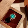 Colar Pingente Octogonal Vintage Escovado Corte Rosa Milênio, Anel Azul Tanzanita, Brincos Paraíba, Pulseira Turmalina
