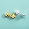 Cuentas Espaciadoras de Plata de Ley S925, Monedas de Dinero, Cuentas Espaciadoras de Nudo Chino, Cuentas Sueltas para Pulseras Trenzadas Hechas a Mano DIY, Accesorios de Plata
