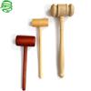 Suministro directo de fábrica Martillo de madera de haya para el hogar Martillo de madera Mini juguete europeo Accesorios para manualidades completos