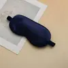 Máscara de dormir para os olhos em seda sintética multicolorida, máscara de olhos bloqueadora de luz com faixa elástica sedosa, adequada para casa, cochilo, viagem de negócios e viagem