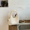 Bolsa Hobo de Ombro Tecida à Mão Estilo Novo Transfronteiriça 2025 Outono e Inverno Grande Capacidade Bolsa Tote de Ombro para o Dia a Dia
