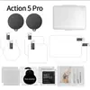 Câmera Esportiva DJI Action 5Pro Película de Vidro para Tela Filme HD Capa para Lente Bolsa de Armazenamento Acessórios