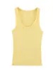 Moda femenina transfronteriza, nueva colección primavera/otoño, estilo europeo y americano, top de tirantes acanalado sin mangas simple y elegante 3253301
