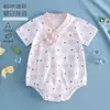 Oferta Especial de Espacio para VentiladorRopa de Verano para Bebés: Mameluco Chaleco, Mameluco Triangular de Gasa Transpirable Clase A para Bebé