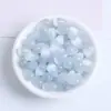 Pedra Olho de Gato Furo Reto Gota d'Água Contas Soltas Artesanal DIY Pulseira Colar Acessórios de Joia Contas Semi-Acabadas Atacado