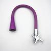 Grifo horizontal de una vía de tubo universal de aleación de zinc con núcleo de cobre para empotrar en la pared, grifo para lavabo de cocina producido del mercado