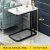 Mesa auxiliar de sofá ligera de lujo, mesa de esquina cuadrada, mueble auxiliar moderno para sala de estar, mueble auxiliar para balcón, mesa pequeña de almacenamiento, mini mesa de té