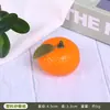 Modelo naranja Fruta y verdura falsa naranja fea Kumquat accesorio Plástico pequeño segmento de naranja Naranja de azúcar Decoración Artículo de exhibición