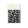 Pegatinas para Uñas Shell Light DIY Populares Estilo Fresco Pegatinas para Uñas Decoraciones de Uñas con Flores Blancas Pintadas a Mano Uñas Portátiles