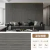 Dropshipping Internacional Novos Adesivos de Parede Grelha Estéreo 3D Painéis Decorativos de Parede de Fundo Papel de Parede Espesso Autoadesivo com Listras de Madeira